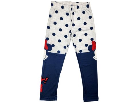 Legginsy Minnie Mouse 110/116 granatowe